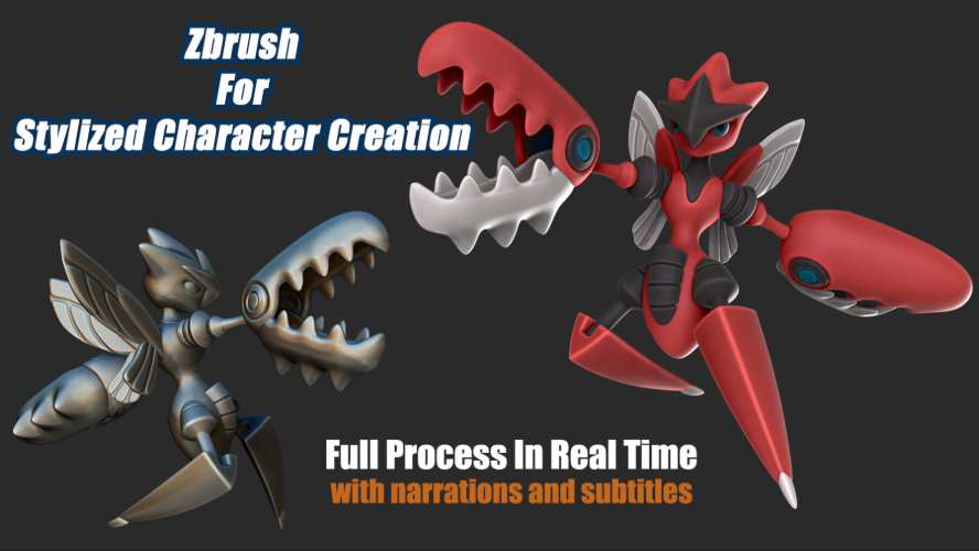 Udemy - Zbrush for stylized character creation Free Download Zbrush for stylized character creation