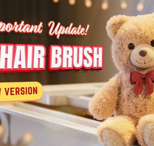 VFX Grace - 3D Hair Brush v4.7.3 for Blender Full Version Free Download 3D Hair Brush