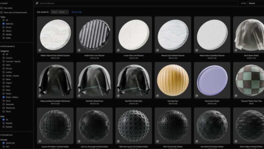 Adobe Substance Materials - Plastic & Rubber