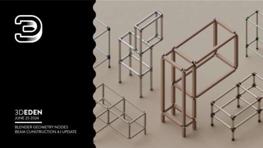 Geometry Nodes Beam Constructions