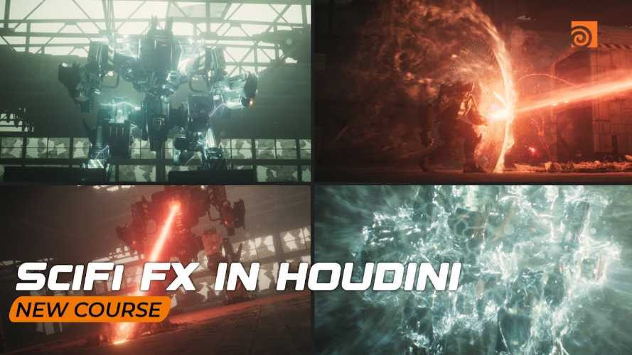Rebelway - SciFi Fx In Houdini Free Download Rebelway - SciFi FX in Houdini