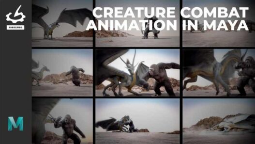 Creature Combat Animation in Maya