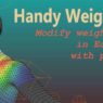 Handy Weight Edit
