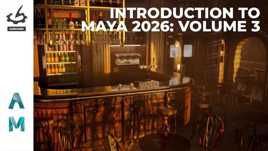 The Gnomon Workshop - Introduction to Maya 2026 Volume 3 Free Download The Gnomon Workshop - Introduction to Maya 2026 Volume 2