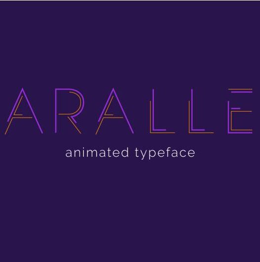 Parallel Animated Typeface