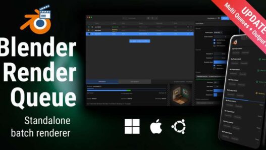 Blender Render Queue