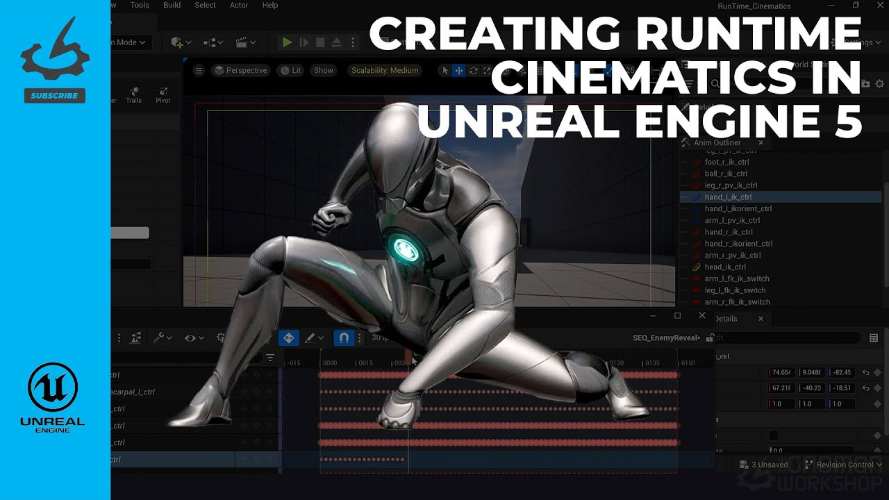 The Gnomon Workshop - Creating Runtime Cinematics in Unreal Engine 5 Free Download The Gnomon Workshop - Creating Runtime Cinematics in Unreal Engine 5