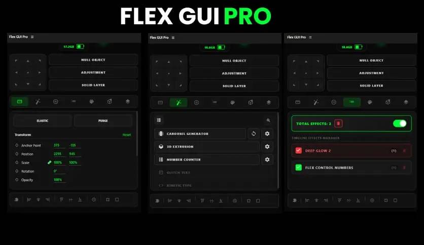 Flex GUI Pro