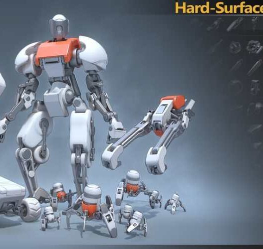 Gumroad - Hard-Surface Kitbash Vol.1 Free Download Gumroad - Hard-Surface Kitbash Vol.1