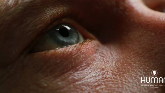 Human Realistic Portrait Creation With Blender