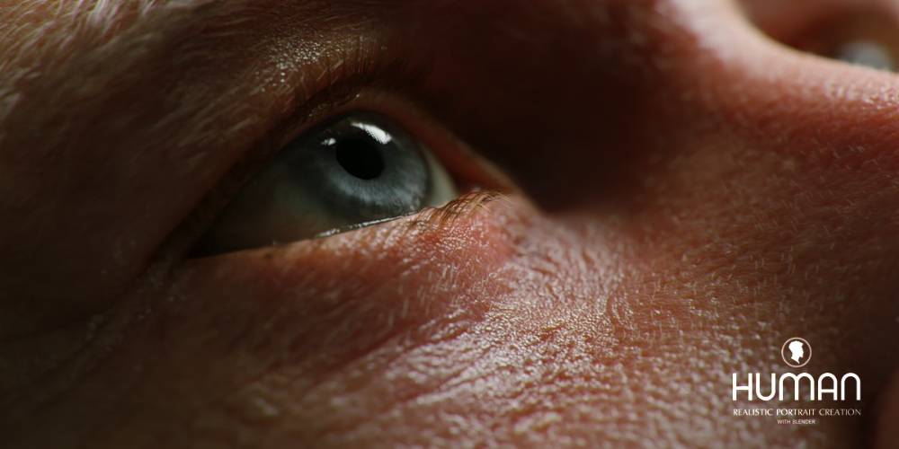 Human Realistic Portrait Creation With Blender