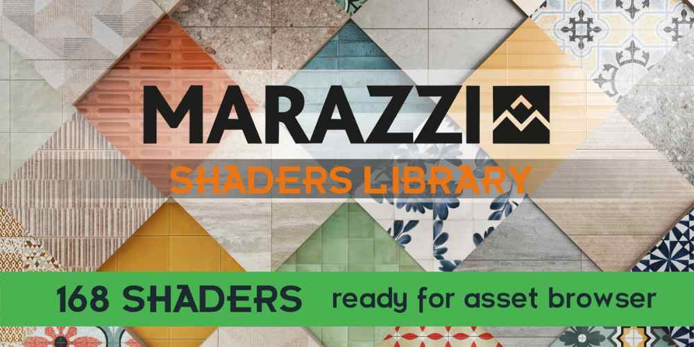 Marazzi Shaders Library for Blender Free Download