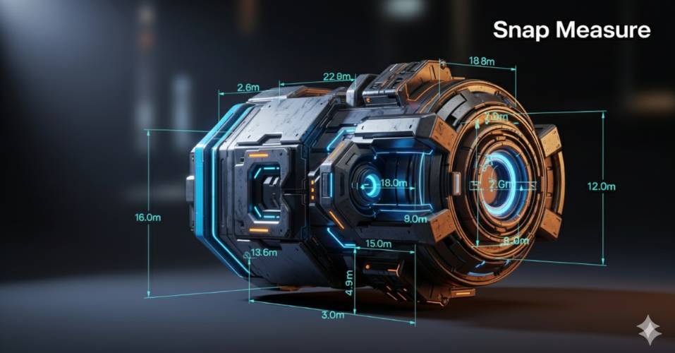 Snap Measure v2.4.6 for Blender Free Download