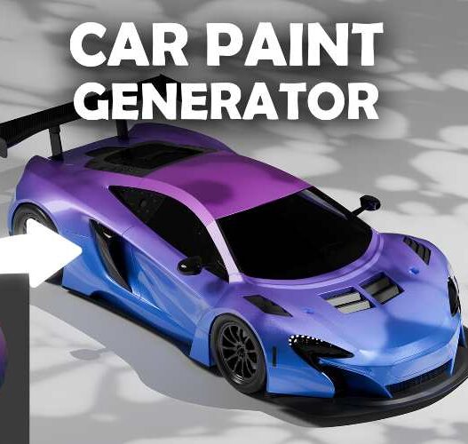 Car Paint Generator 1.1.0 for Blender Free Download Car Paint Generator