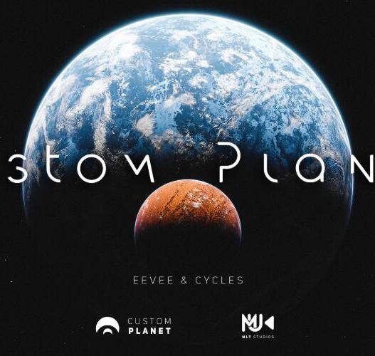 Custom Planet for Blender Free Download Custom Planet