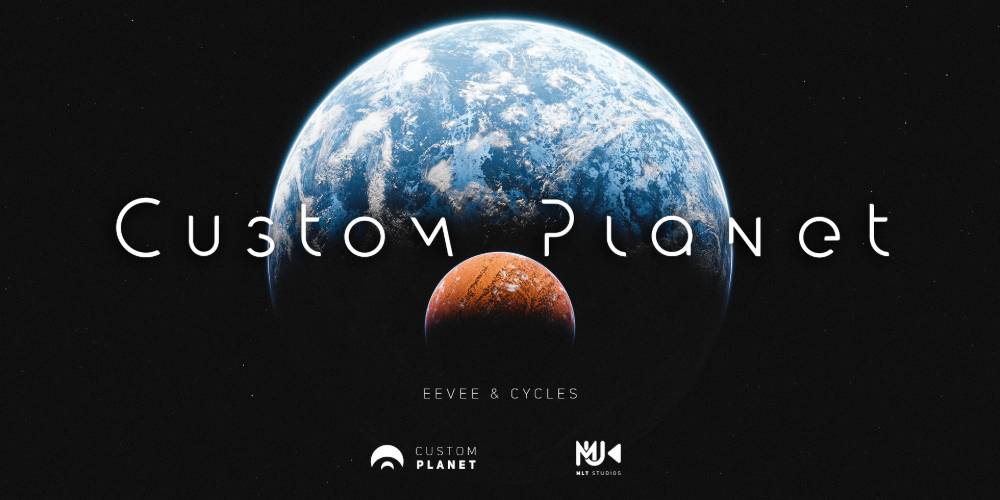 Custom Planet for Blender Free Download Custom Planet