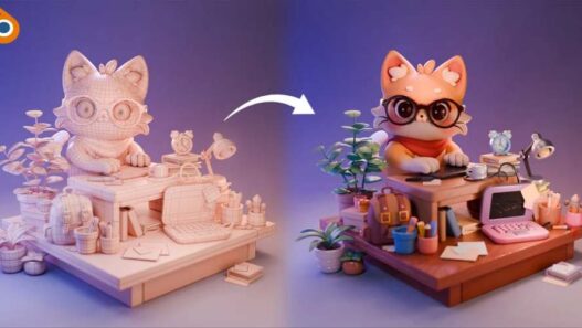 Gumroad - Blender 3D Artist - Cozy Course - Nhance School