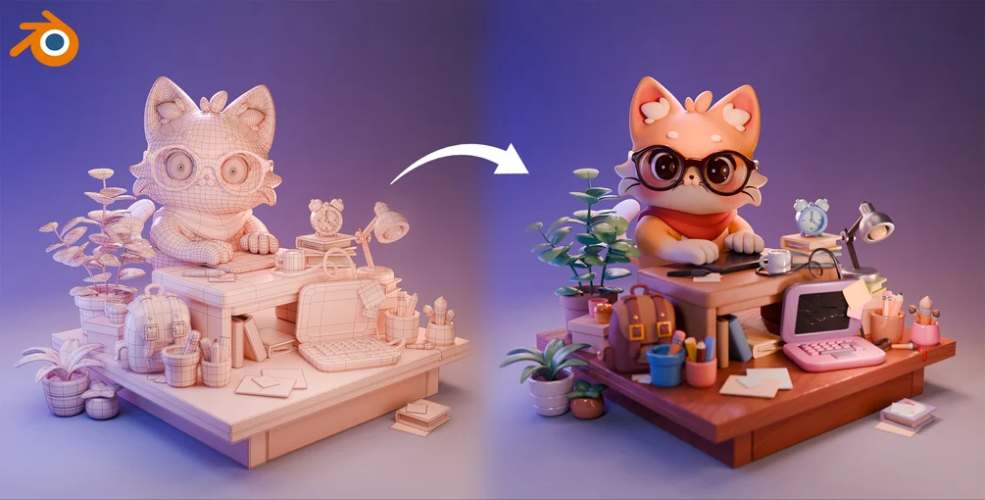 Gumroad - Blender 3D Artist - Cozy Course - Nhance School Free Download Gumroad - Blender 3D Artist - Cozy Course - Nhance School