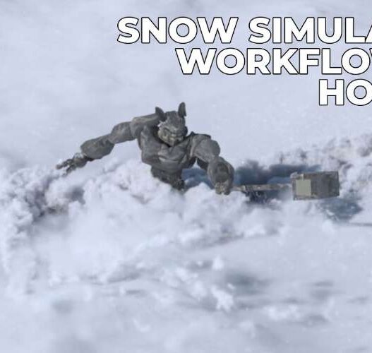 The Gnomon Workshop - Snow Simulation Workflows in Houdini Free Download Snow Simulation Workflows in Houdini