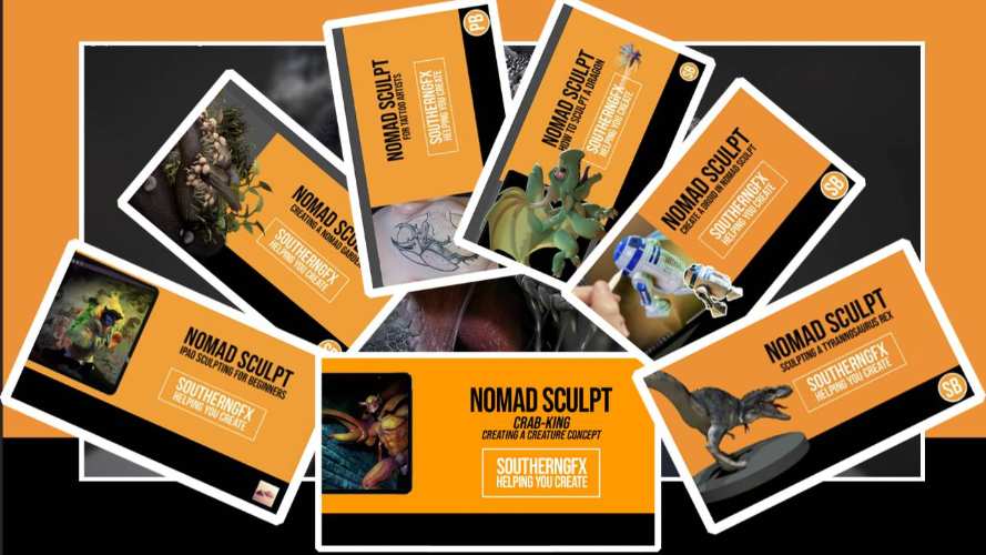 SouthernGFX - Nomad Sculpt - The Ultimate Course Free Download SouthernGFX - Nomad Sculpt - The Ultimate Course