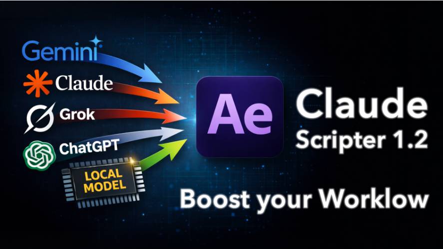 AEScripts Claude Scripter v1.3.0 Free Download Claude Scripter
