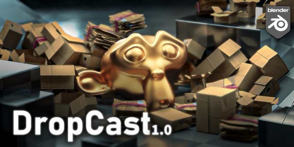 Drop Cast 1.0.3 for Blender Full Version Free Download Drop Cast
