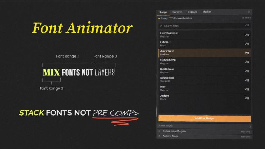 Font Animator