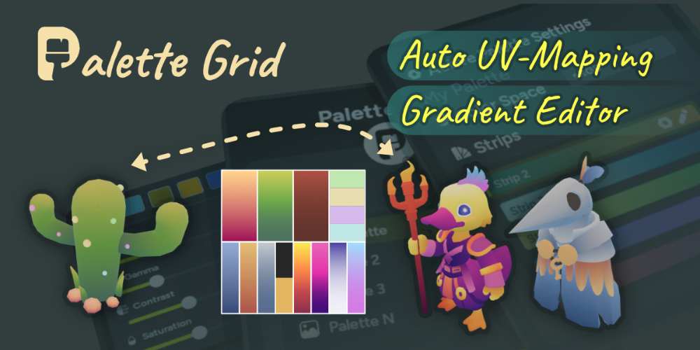 Palettegrid 1.3 for Blender Full Version Free Download Palettegrid