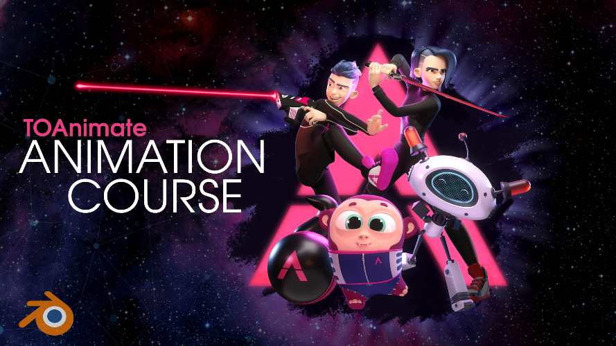 TOAnimate – Blender Basics + Full Animation Course Free Download TOAnimate - Blender Basics