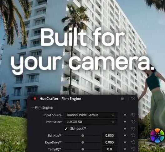 HueCrafter 2.0 Film Plugin for OFX Free Download HueCrafter