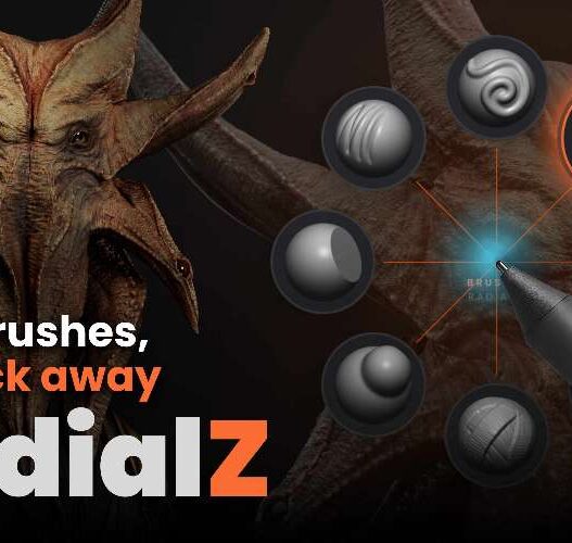 RadialZ v1.6 Plugin for ZBrush Full Version Free Download RadialZ