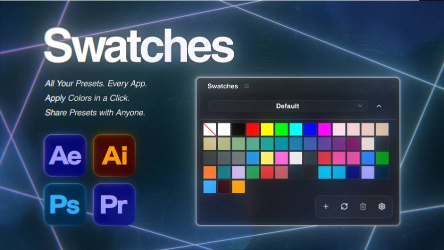 AEScripts Swatches v1.0.4 for After Effects Free Download Swatches
