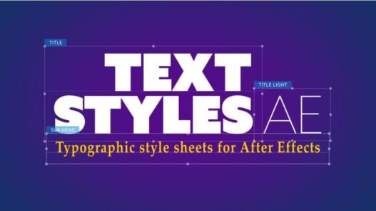 Text Styles AE
